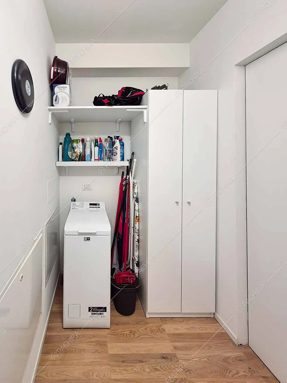 Lavanderia della location Drina, loft in stile moderno a Milano