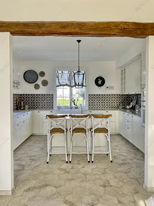 Cucina del casale Celebes, location in stile rustico a Bologna