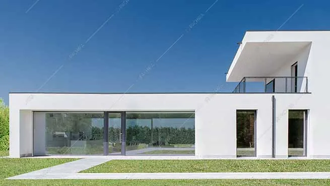 Esterni della villa Adda, location in stile contemporaneo a Verona