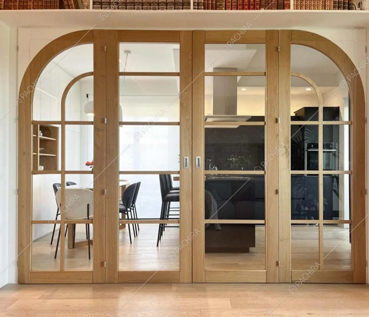 Zona living dell'appartamento Gesso, location in stile contemporaneo a Roma
