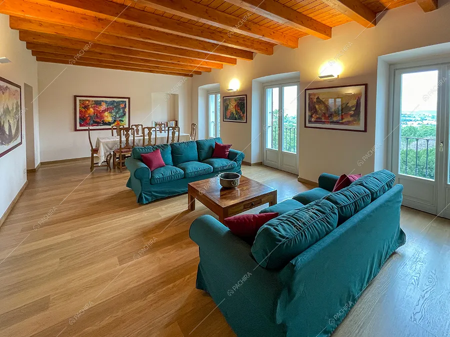 Sala della villa Parnaso, location in stile classico a Lecco