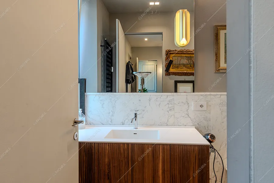 Bagno della location Blighia, appartamento in stile moderno a Milano