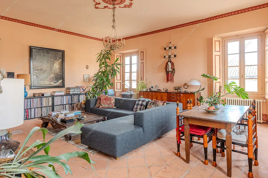Salotto della dimora storica Westerlies, location in stile contemporaneo a Pavia