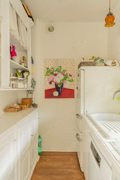 Cucina dell'attico Elbrus, location in stile contemporaneo a Roma