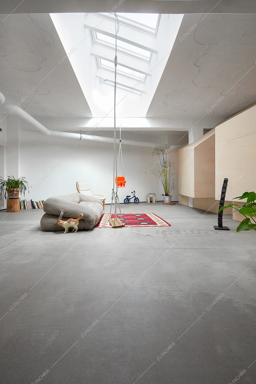 Sala del loft Bise, location in stile moderno a Torino