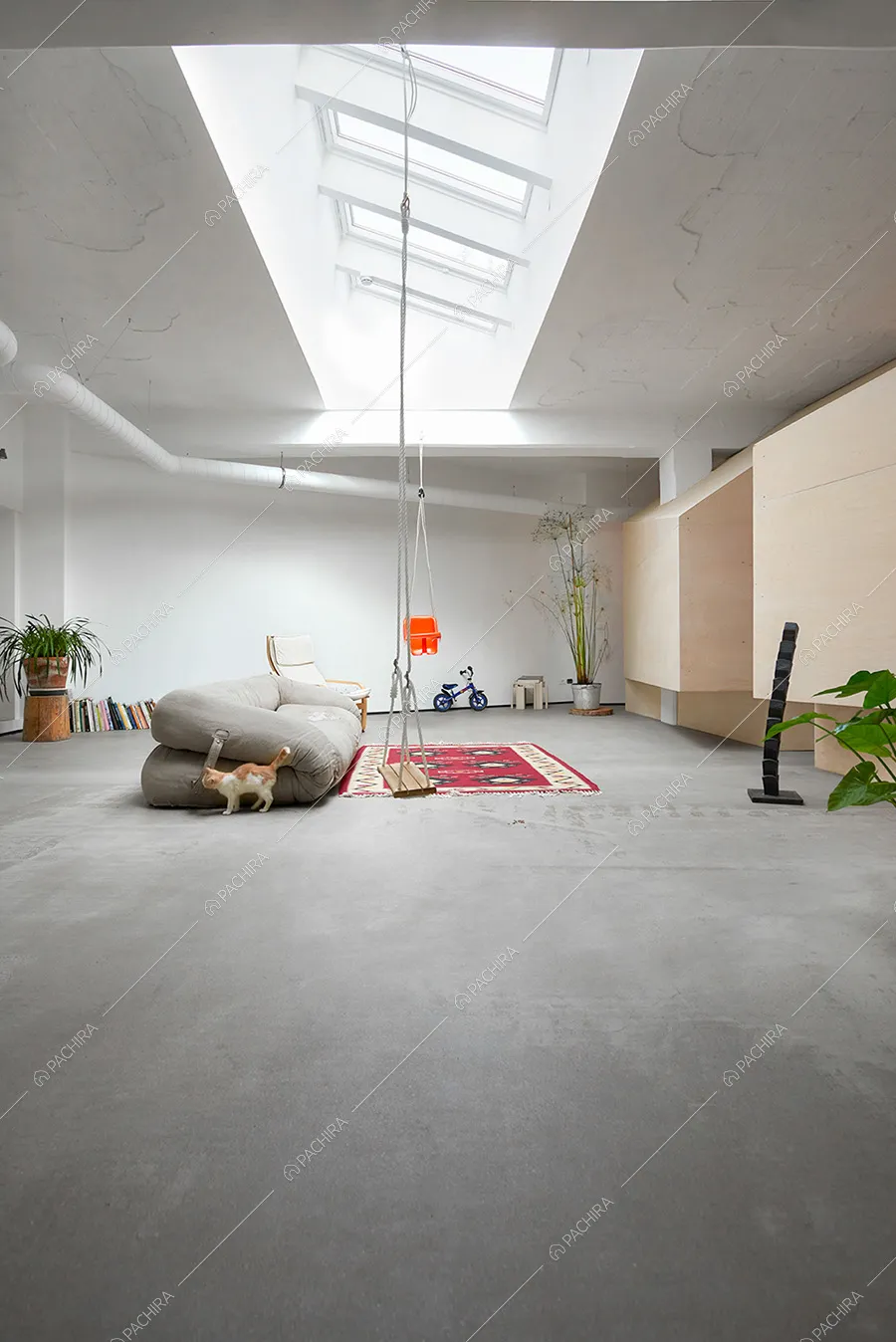 Sala del loft Bise, location in stile moderno a Torino