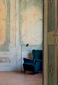 Sala dell'appartamento Cajà, location in stile moderno a Mantova