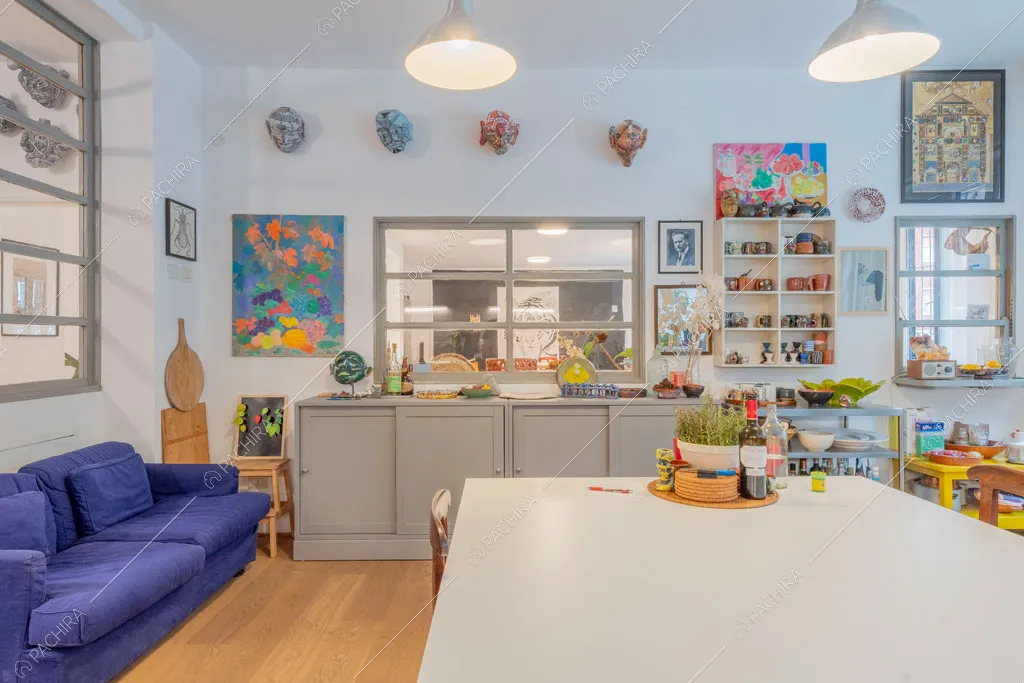 Cucina dell'appartamento Mungo, location in stile contemporaneo a Milano