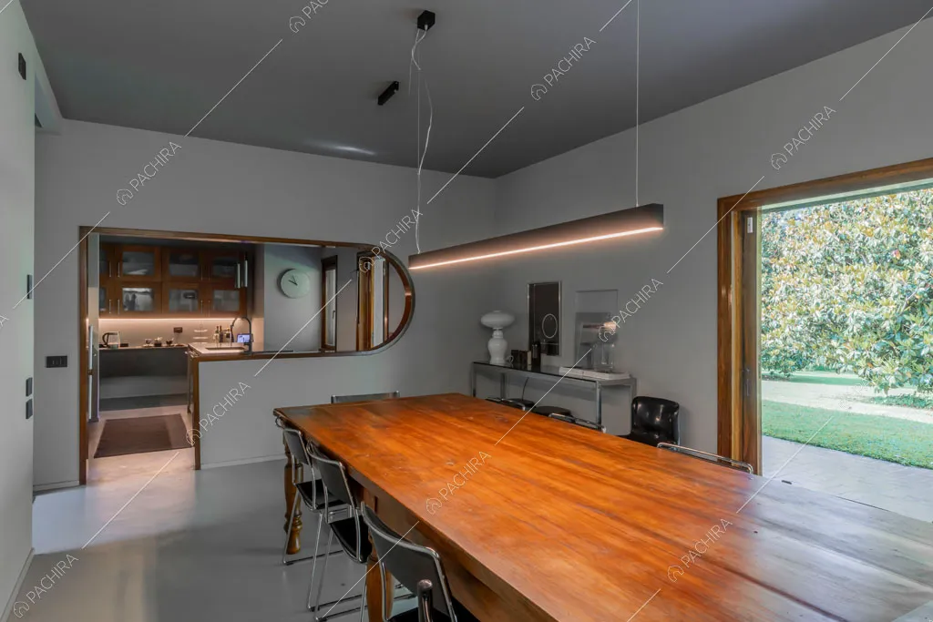 Sala da pranzo della villa Biotite, location in stile moderno a Verona