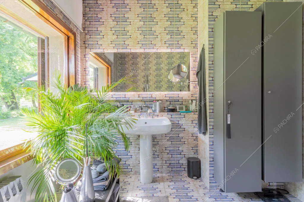 Bagno della villa Biotite, location in stile moderno a Verona