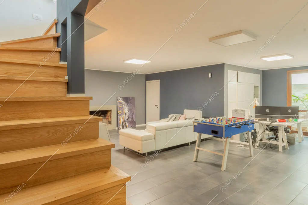 Sala della villa Tagliamento, location in stile contemporaneo a Roma