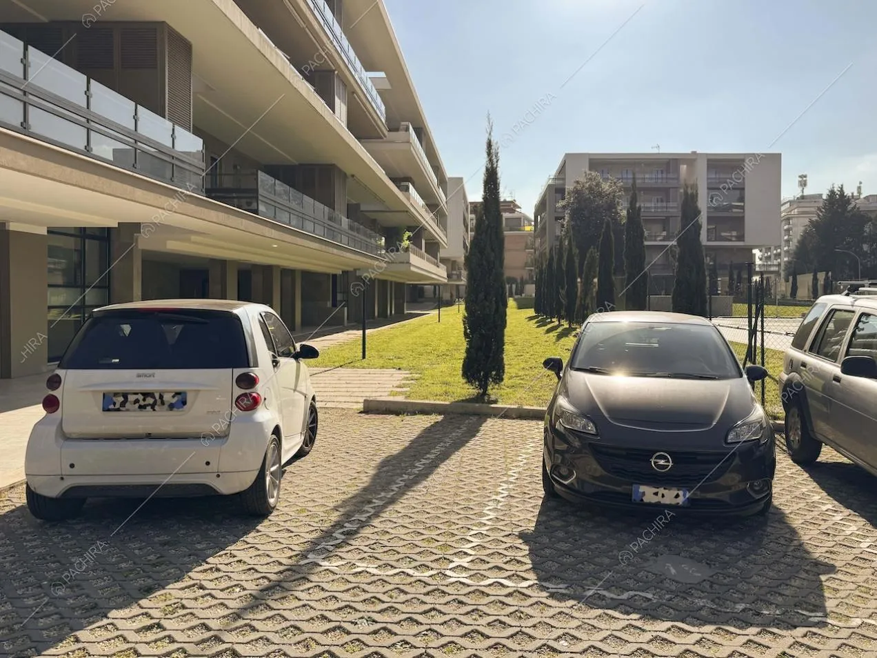 Esterni dell'appartamento Gesso, location in stile contemporaneo a Milano