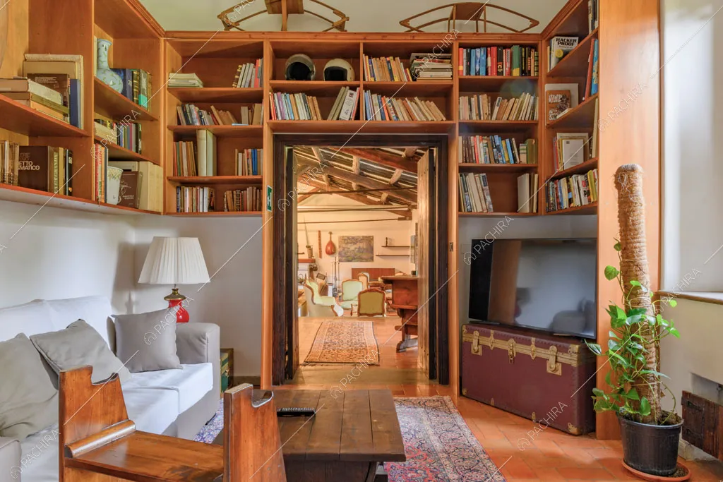 Studio della villa Ebridi, location in stile rustico a Roma