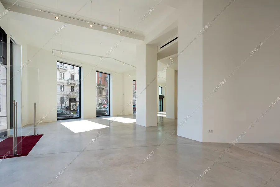 Sala dell'espositivo Disprosio, location in stile moderno a Milano