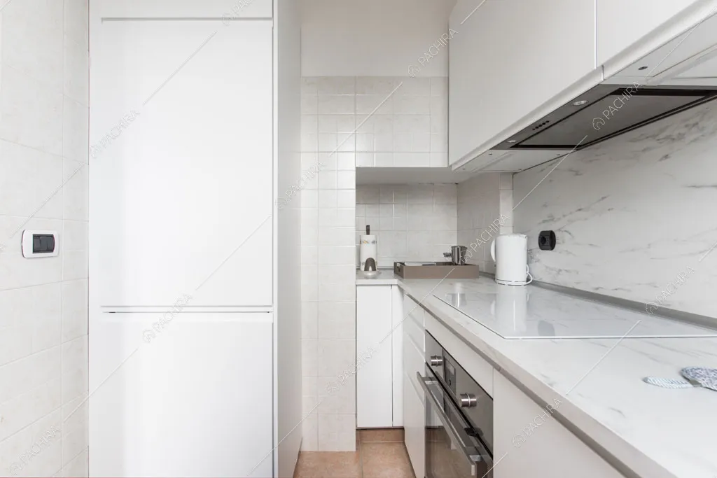 Cucina della villa Agnocasto, location in stile moderno a Roma