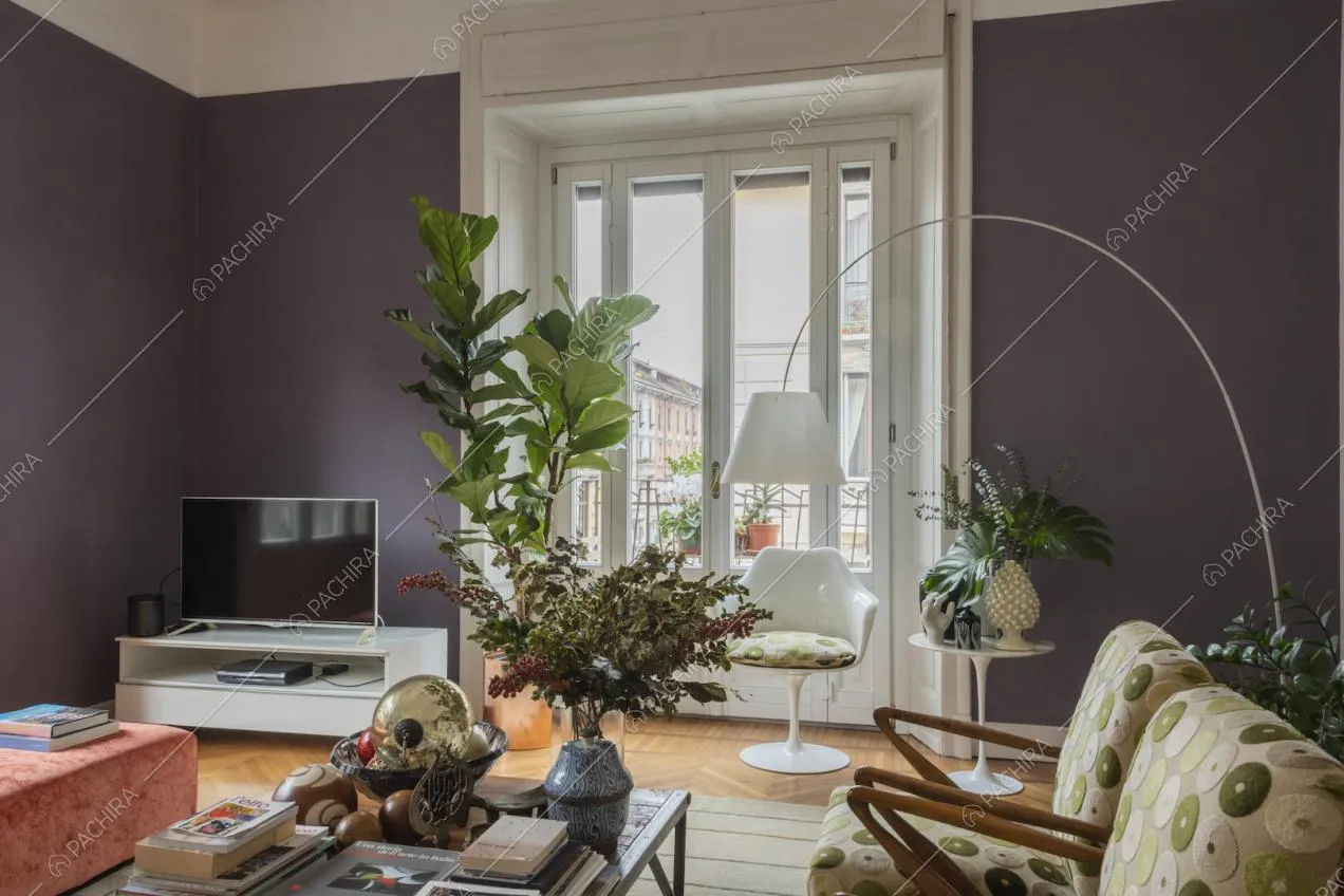 Piante e arredi in stile contemporaneo