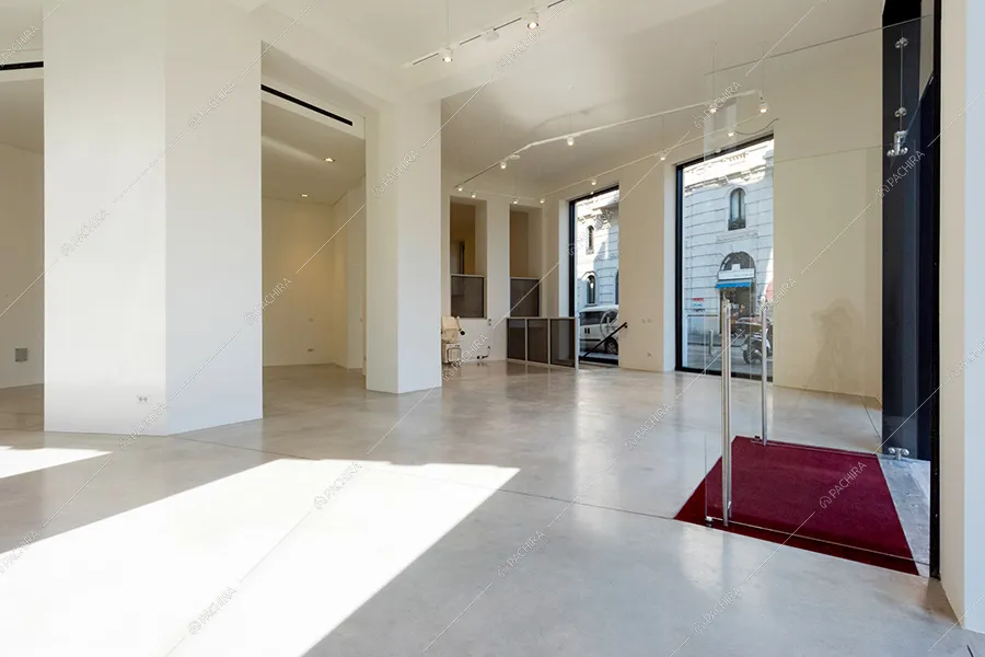 Sala dell'espositivo Disprosio, location in stile moderno a Milano