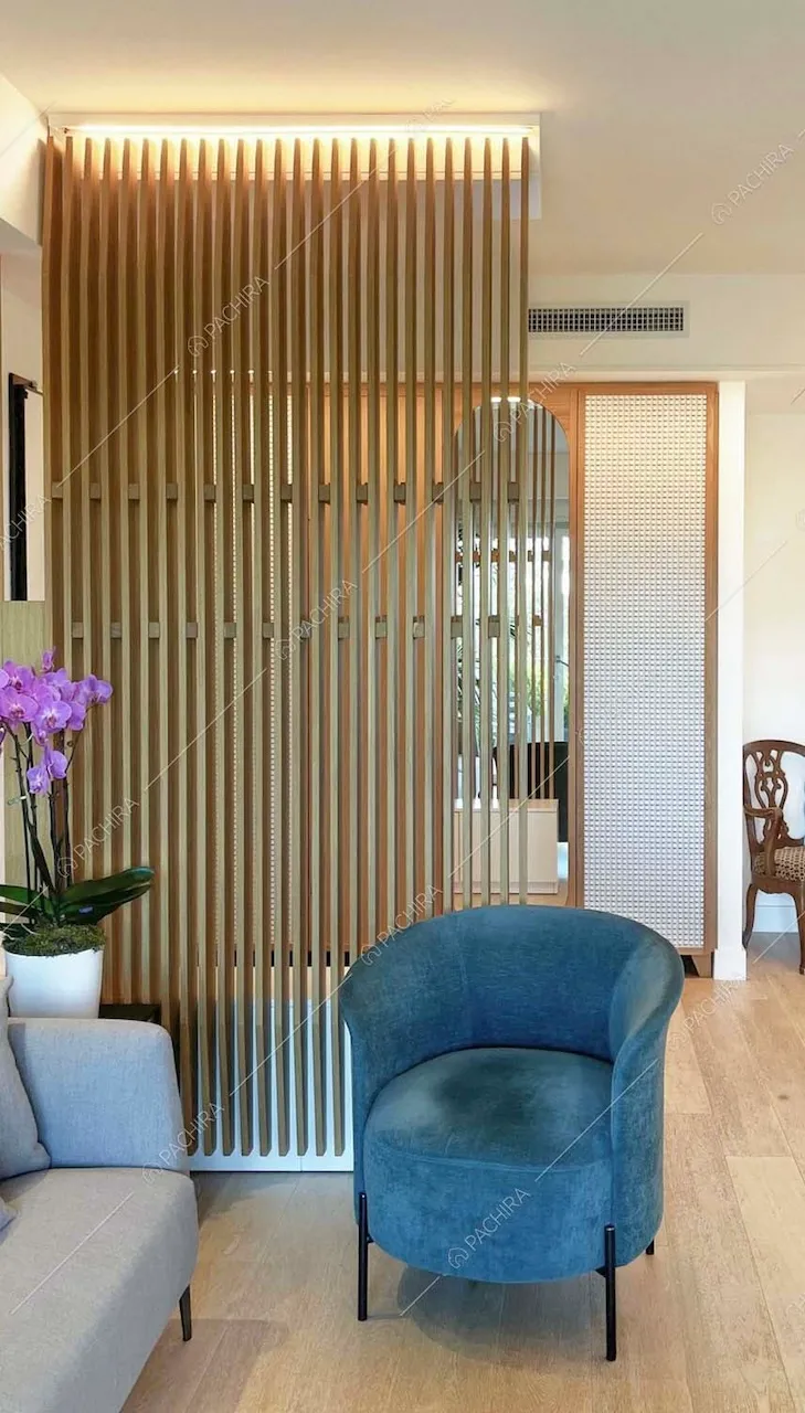 Sala dell'appartamento Gesso, location in stile contemporaneo a Roma