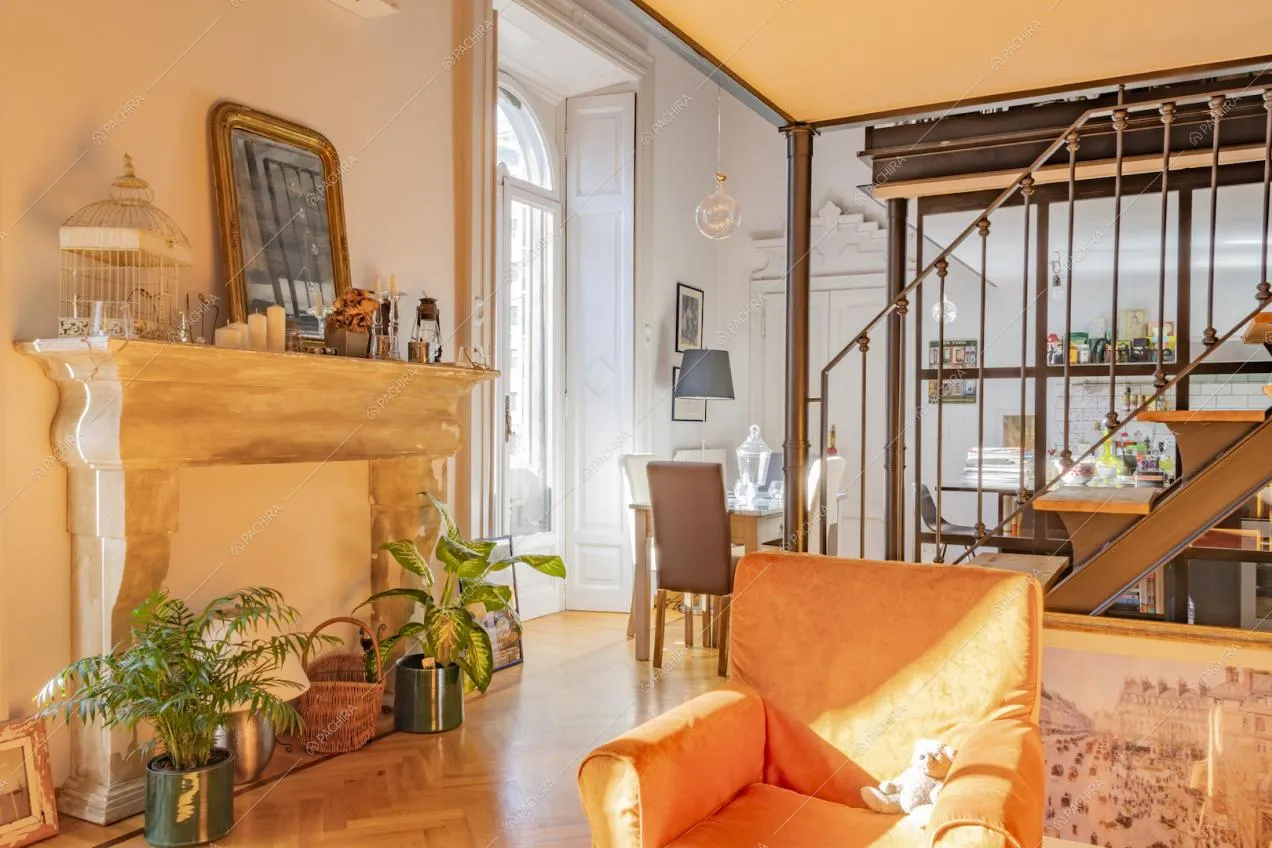 Il camino della location Begonia