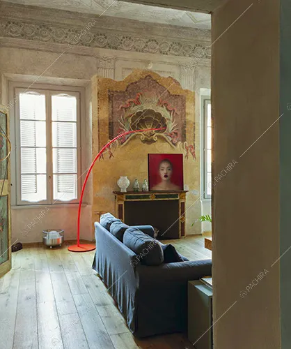 Sala dell'appartamento Cajà, location in stile moderno a Mantova