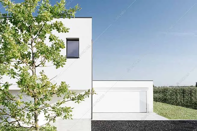 Esterni della villa Adda, location in stile contemporaneo a Verona