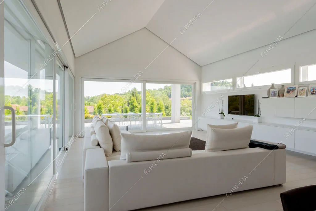 Sala della villa Coral, location in stile contemporaneo a Como