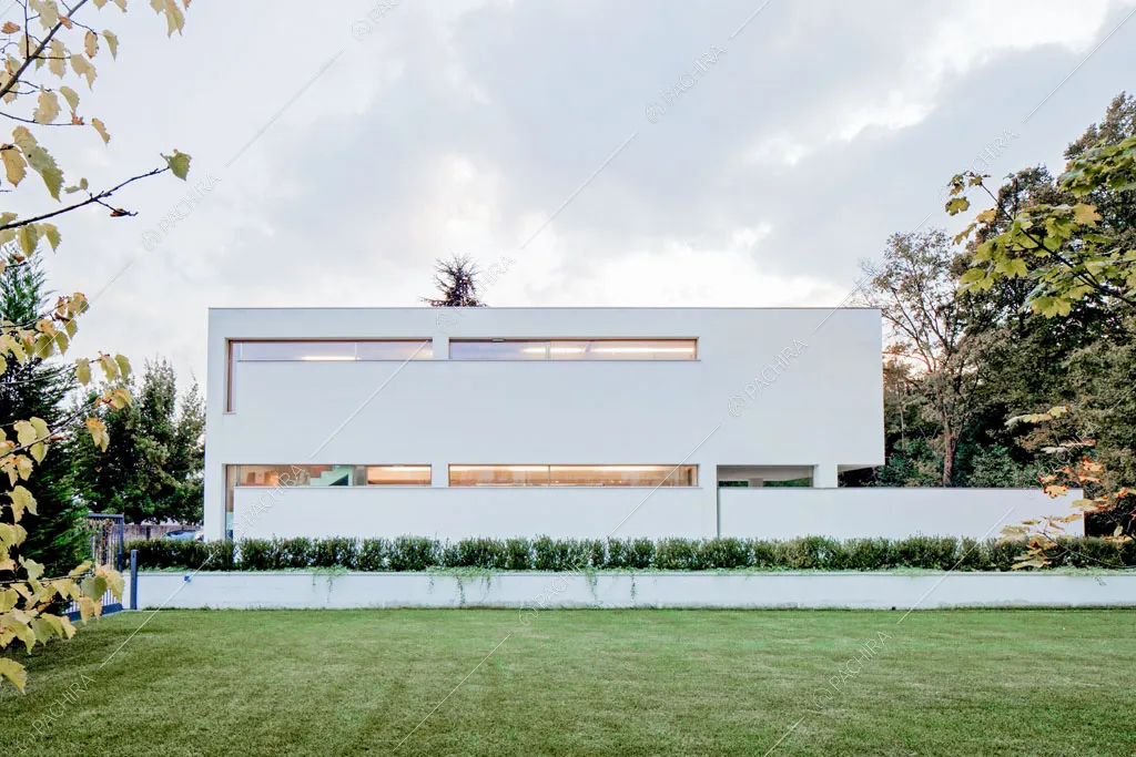 Esterni della villa Meru, location in stile contemporaneo a Padova