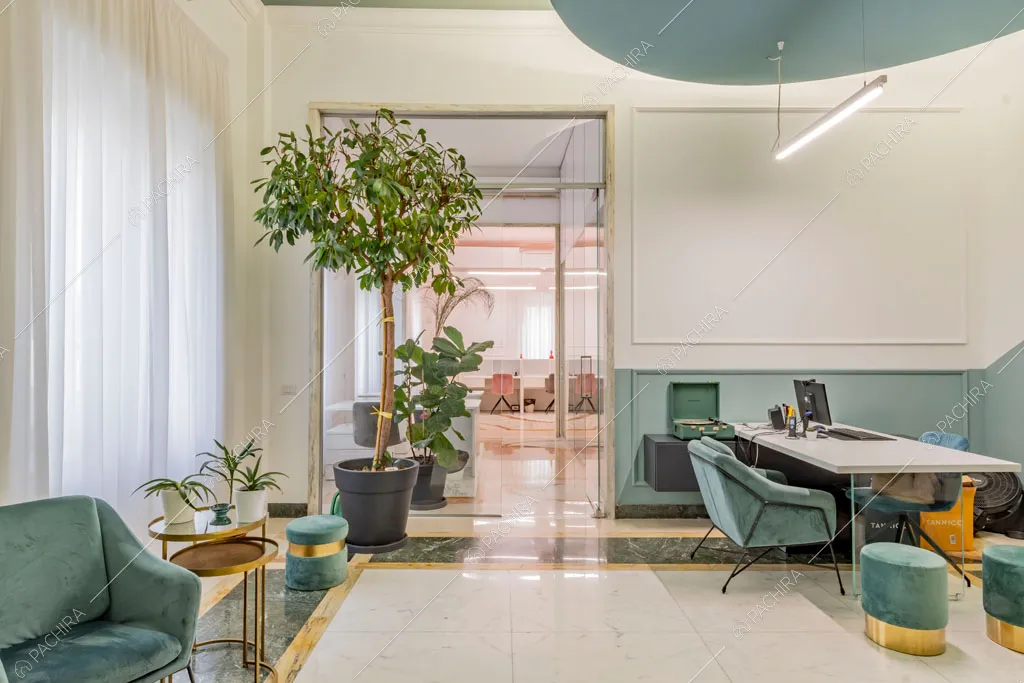 Studio dell'ufficio Ossidiana, location in stile contemporaneo a Roma