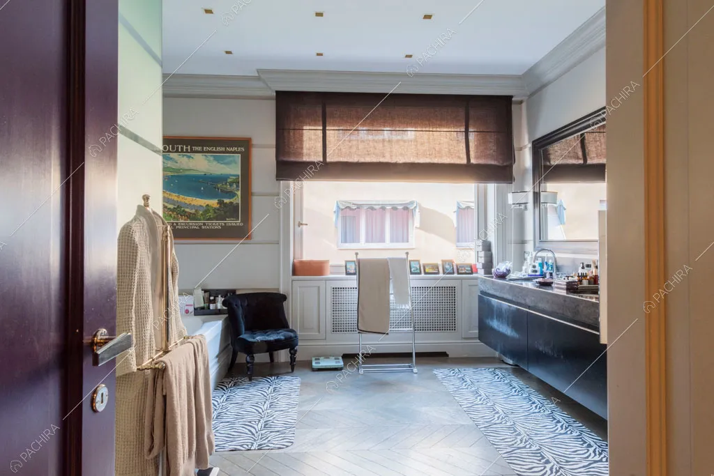 Bagno della villa Espero, location in stile contemporaneo a Roma