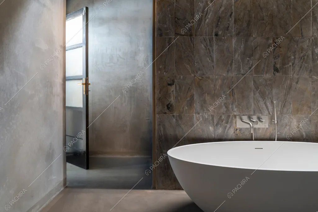 Bagno del loft Reno, location in stile contemporaneo a Reggio Emilia