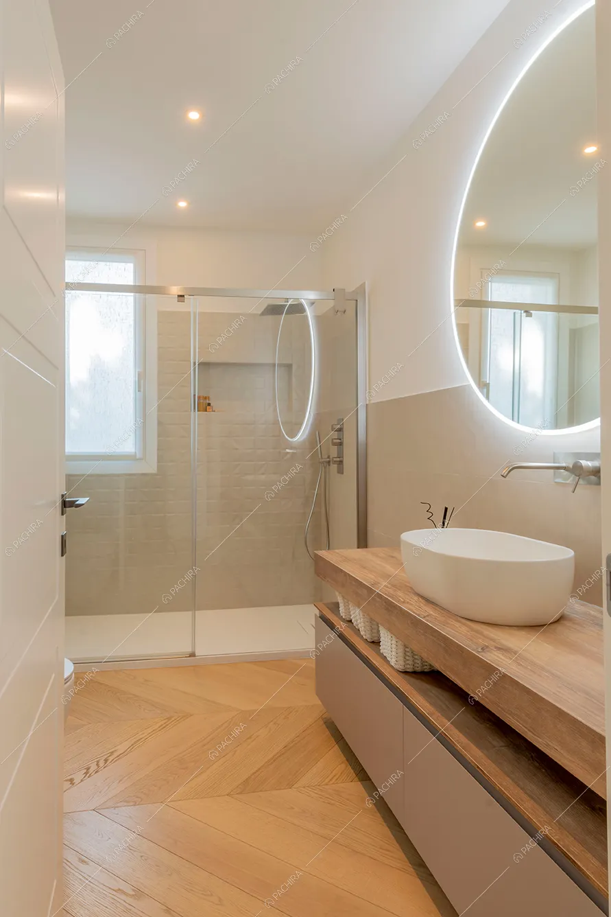 Bagno della villa Brenta, location in stile moderno a Milano