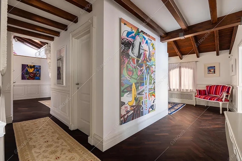 Zona living dell'appartamento Amazon, location in stile moderno a Novara
