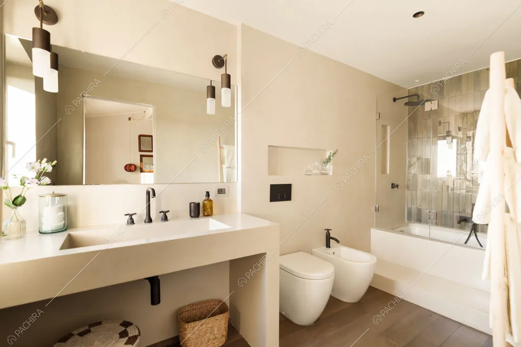 Bagno della villa Angara, location in stile moderno a Grosseto