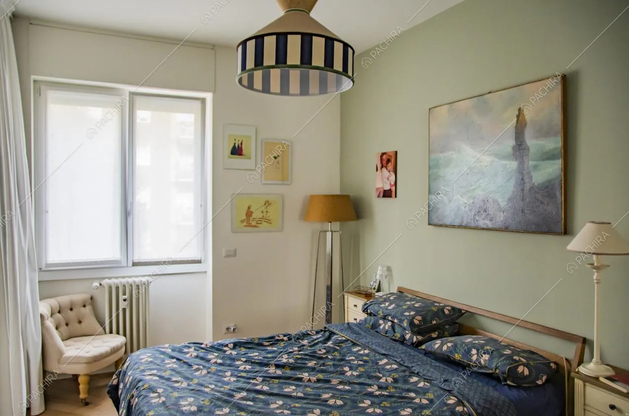 Vista sulla camera da letto