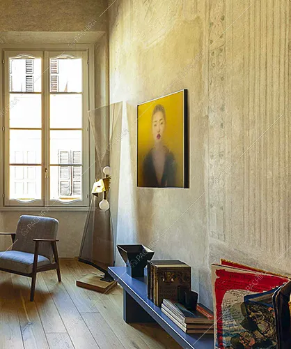 Sala dell'appartamento Cajà, location in stile moderno a Mantova
