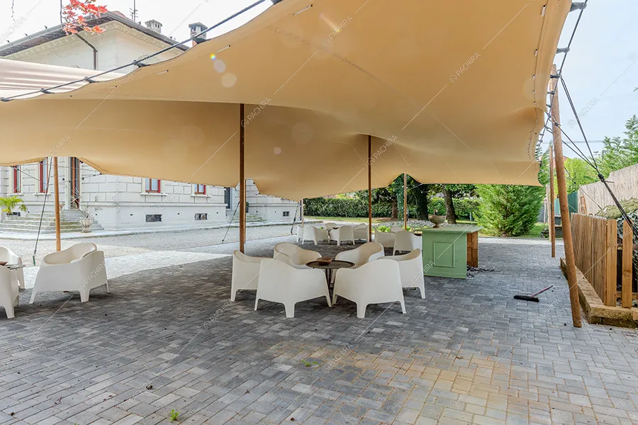 Gazebo della villa Lentisco, location in stile classico a Varese