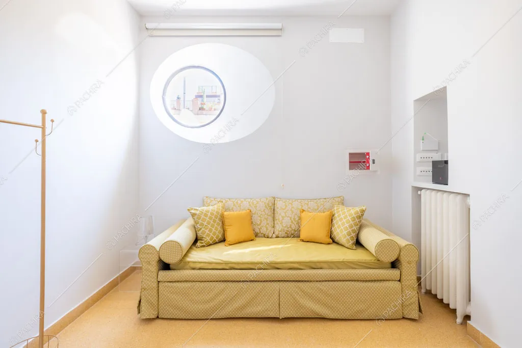 Camera dell'appartamento Ural, location in stile moderno a Roma