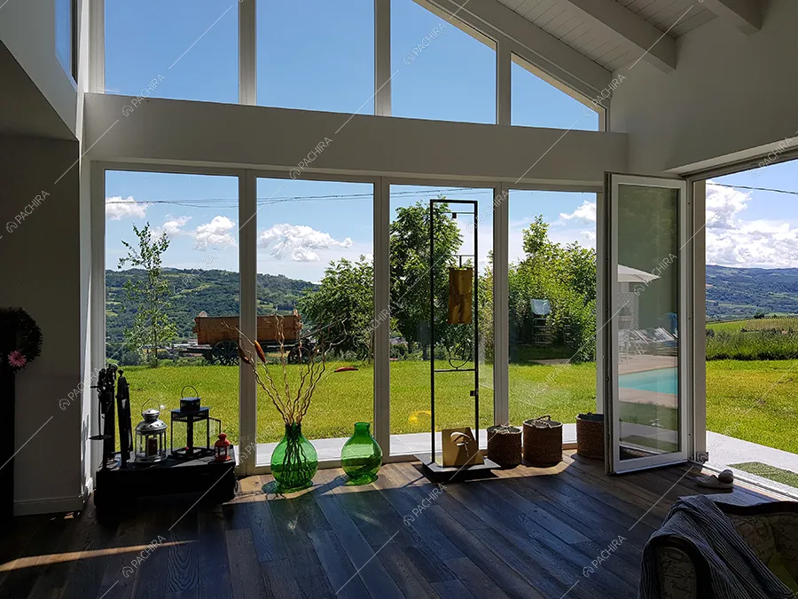 Sala della villa Baffin, location in stile moderno ad Alessandria