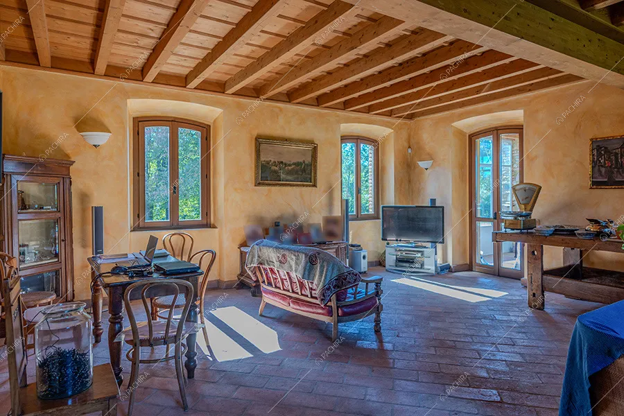 Studio della villa Rhone, location in stile rustico a Lecco