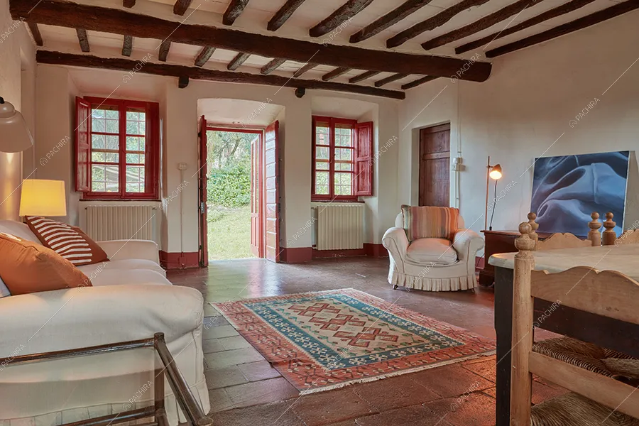 Sala della masseria Mincio, location in stile rustico a Lucca