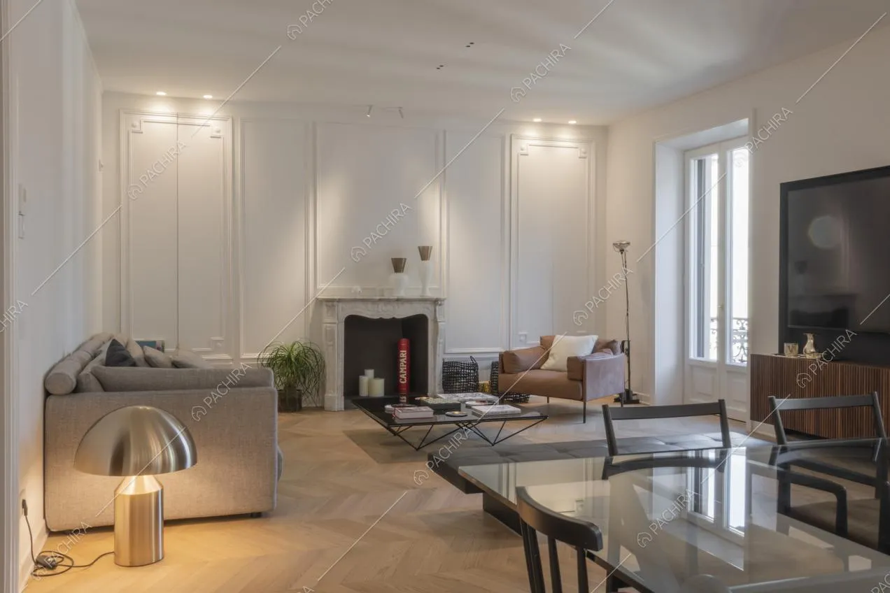 Stile contemporaneo in salotto