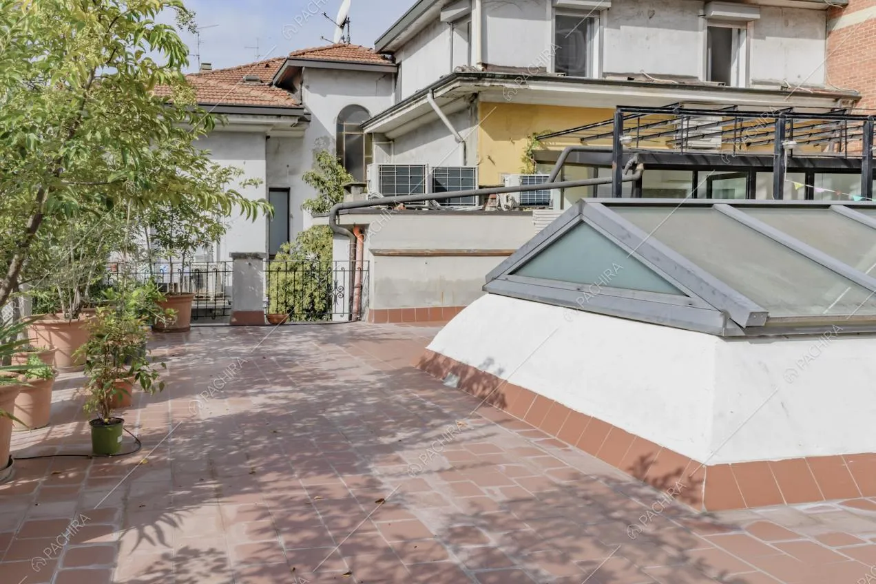 Veduta sull'appartamento dalla terrazza