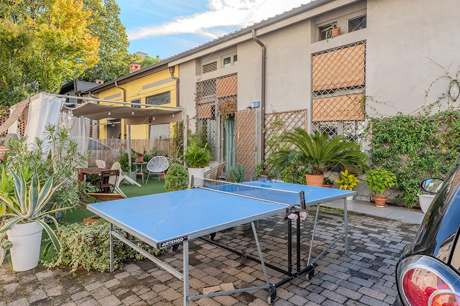 Esterni del loft Tocantis, location in stile moderno a Milano