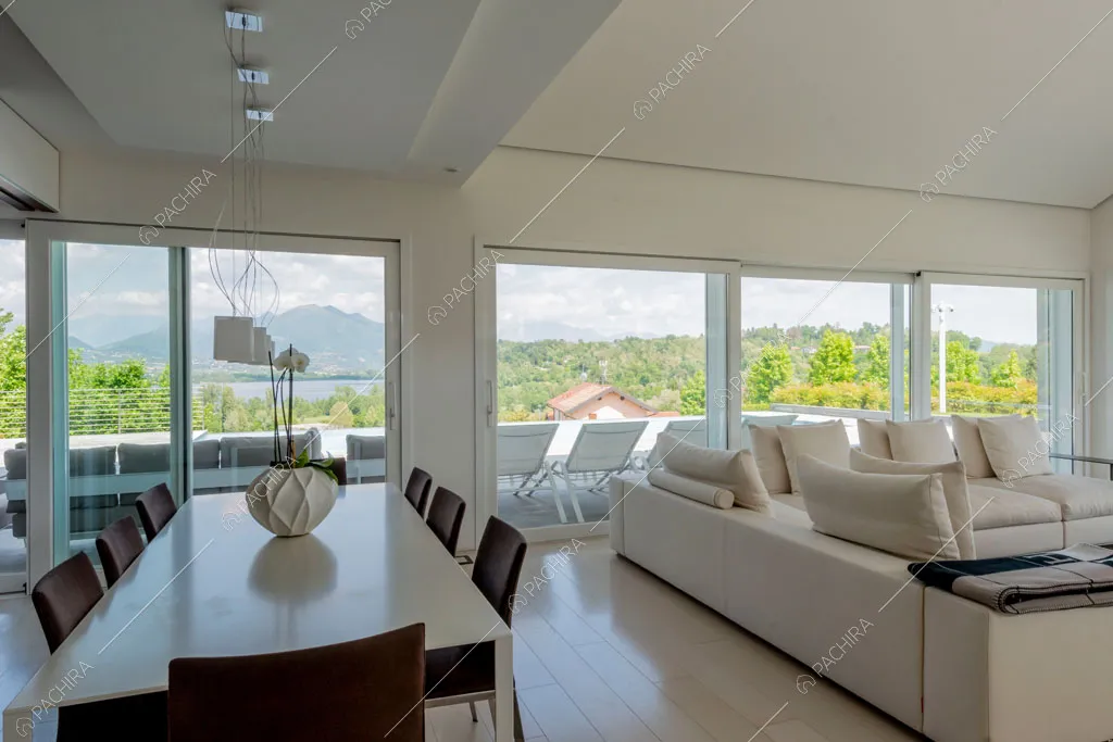 Sala della villa Coral, location in stile contemporaneo a Como