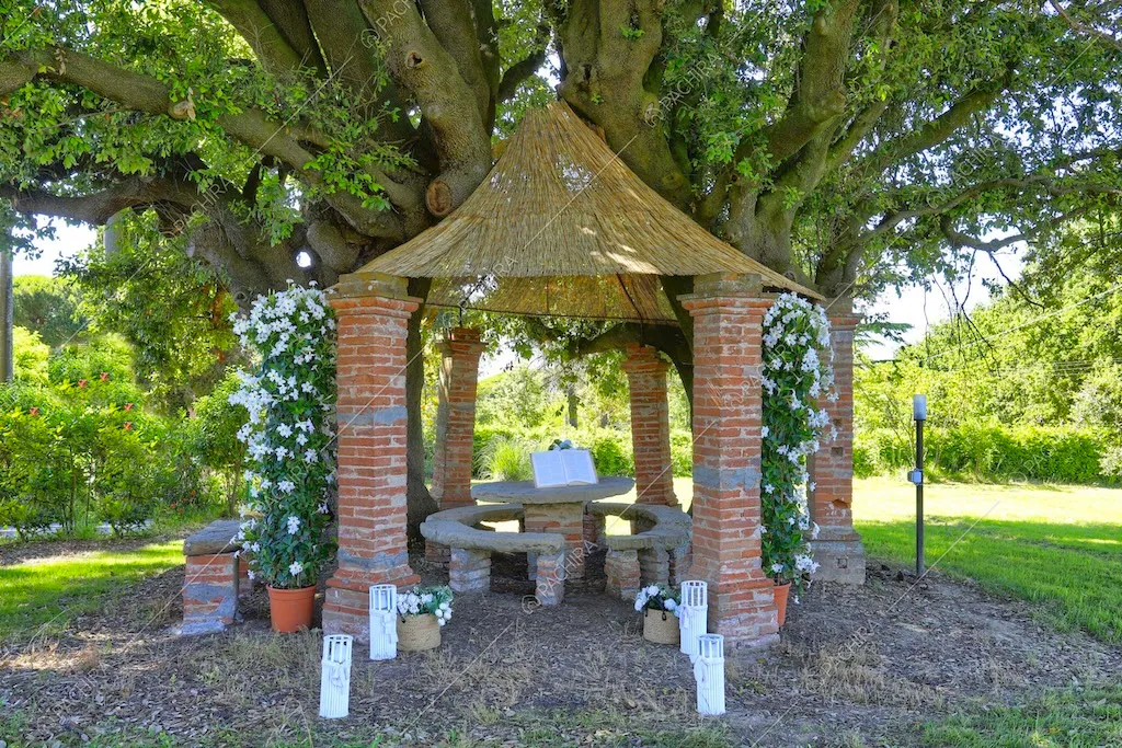 Gazebo della dimora storica Denali, location in stile classico a Pisa