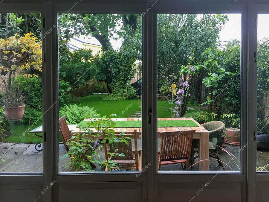 Giardino dell'appartamento Boldo, location in stile classico a Monza