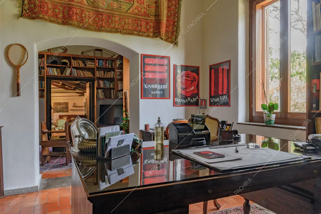 Studio della villa Ebridi, location in stile rustico a Roma