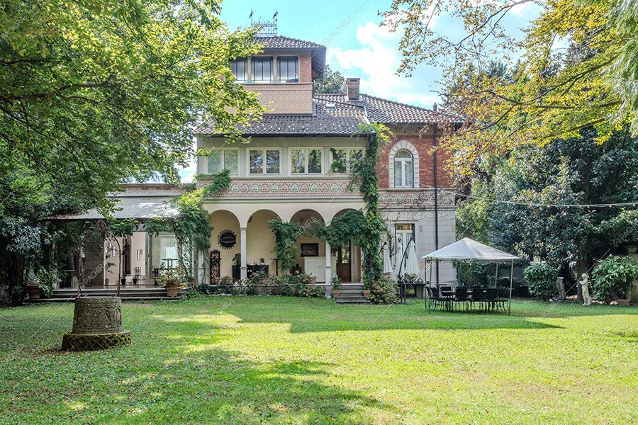 Parco della villa Rainier, location in stile liberty a Milano