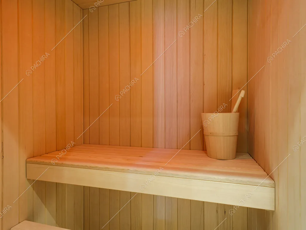 Sauna della villa Kunzite, location in stile moderno a Roma