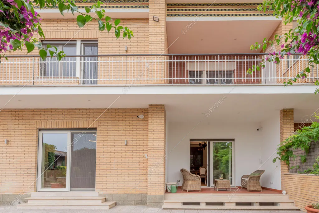 Esterni della villa Murray, location in stile contemporaneo a Roma